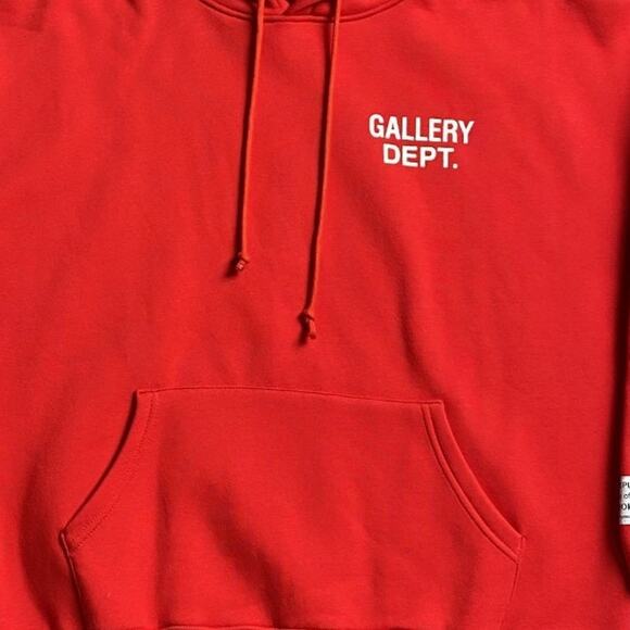 Gallery dept Red hoodie - Picture 4 of 4